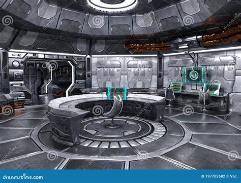 Science Fiction Spaceship Interior Stock Illustrations – 4,675 Science ...