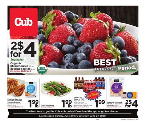 Cub Foods Weekly Ad June 21– June 27, 2020