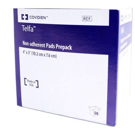 Telfa Ouchless Non-Adherent Pads Prepack - 3, 4, 6, 8, 10 Inch ...