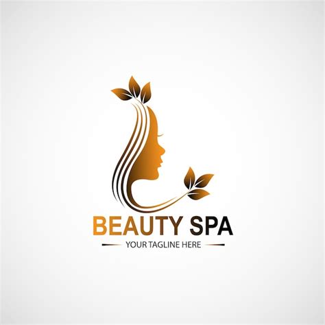 Diseño de plantilla de logotipo de spa de belleza | Vector Premium