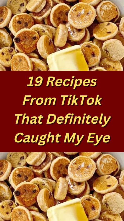 19 Recipes From TikTok That Definitely Caught My Eye | Recipes, Weird ...