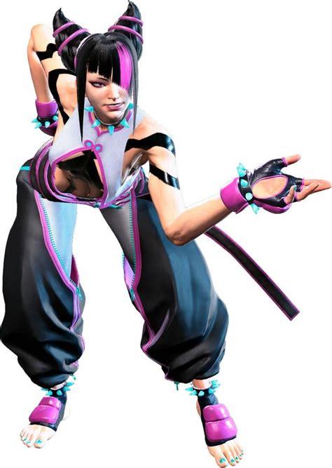 Juri Han from Street Fighter, I love her outfits : r/TopCharacterDesigns