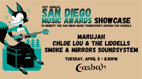 Showcase at the Casbah - San Diego Music AwardsSan Diego Music Awards