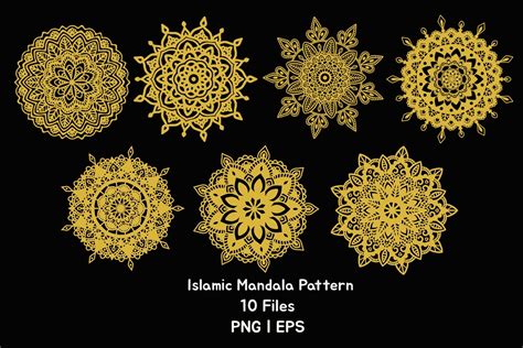 Islamic Mandala Pattern Graphic by nurvitryaanita · Creative Fabrica