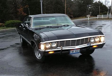 Dean's black 1967 Chevrolet Impala from "Supernatural" aka the ...