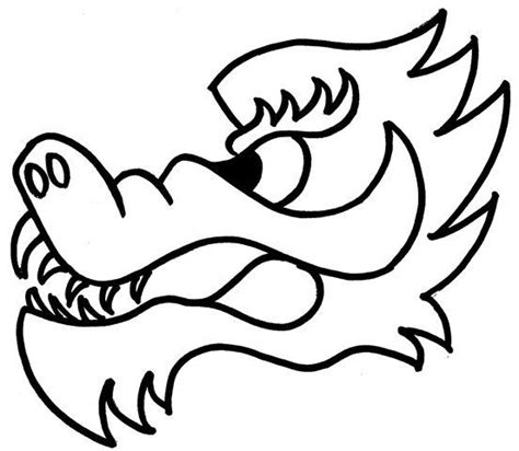 Chinese Dragon Head Drawing Best | Drawing Skill