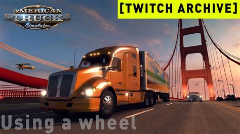 Using a wheel for American Truck Simulator - YouTube