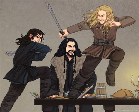 kili and fili fight - The Hobbit Fan Art (36767695) - Fanpop