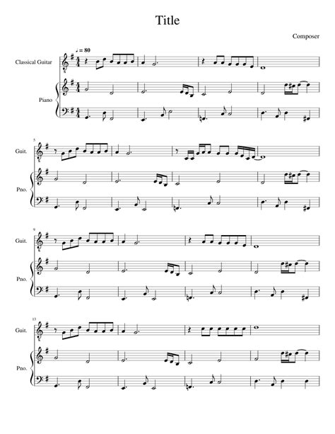 Free Bird Sheet music for Piano, Guitar (Mixed Duet) | Musescore.com