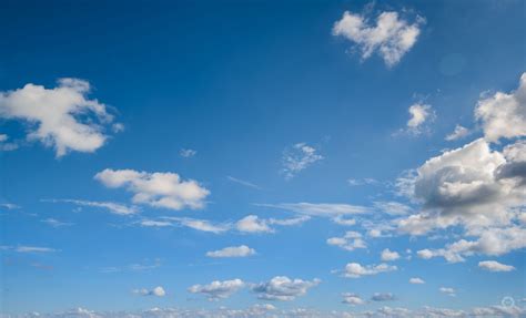 Beautiful Sky with Clouds Background