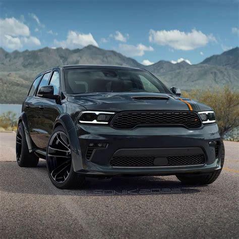 Dodge Durango SRT Hellcat Gets Virtually Low and Widebody on Big ...