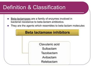 Beta lactamase inhibitors | PPT