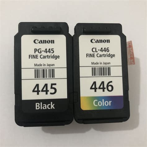 Canon PG-445 CL-446 Cartridge Canon PG 445 CL 446 PG445 CL446 PIXMA ...