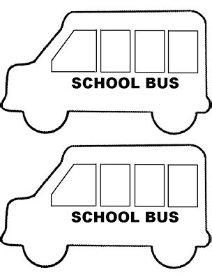 Rox's Storytime Resources: School Bus Craft