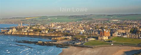 Aerial St Andrews Old & Town