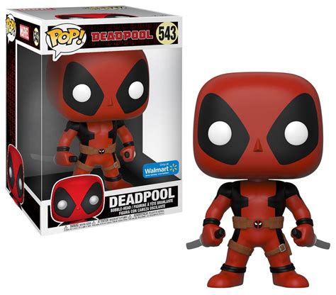 Funko Marvel POP Marvel Deadpool Exclusive 10 Vinyl Bobble Head 543 ...