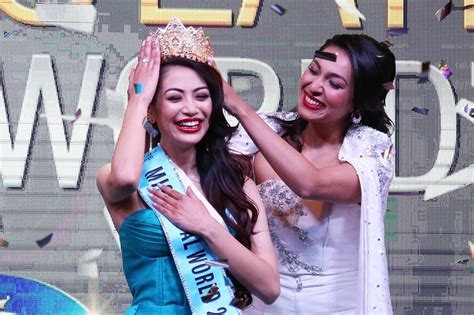 Namrata Shrestha wins Miss Nepal World 2020