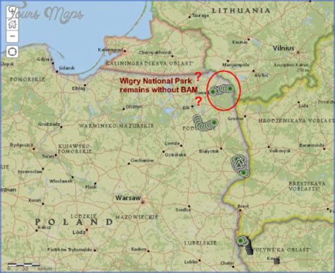 Bialowieza Map - ToursMaps.com