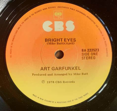 Art Garfunkel - Bright Eyes (1978, Vinyl) | Discogs