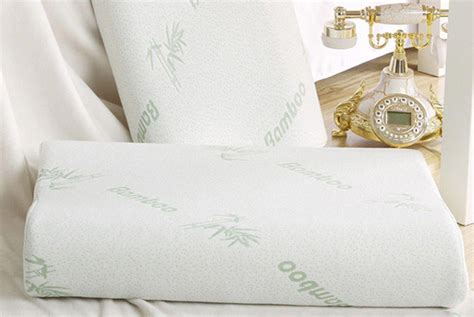 Memory Foam Pillow w/Bamboo Cover Deal | London