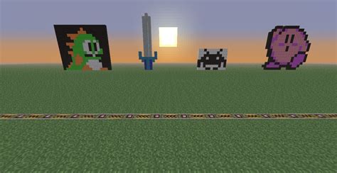 World of Pixel Art Minecraft Map