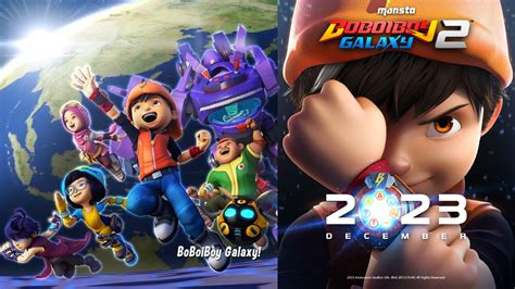 Monsta Umumkan Boboiboy Galaxy Season 2 Debut Desember 2023 - Kutu Buku ...