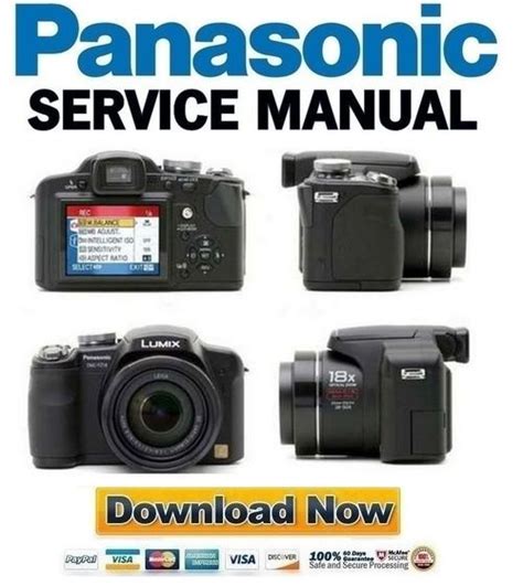 Panasonic Lumix DMC-FZ18 Service Manual & Repair Guide - Tradebit