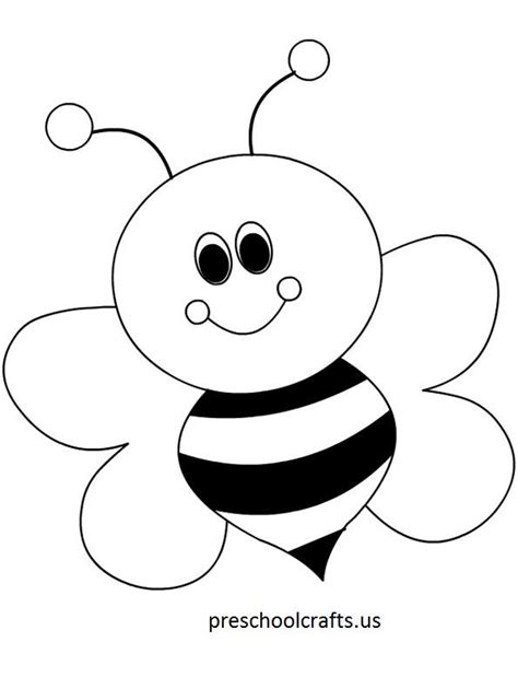 Bee Coloring Pages | Bee coloring pages, Coloring pages, Art drawings ...