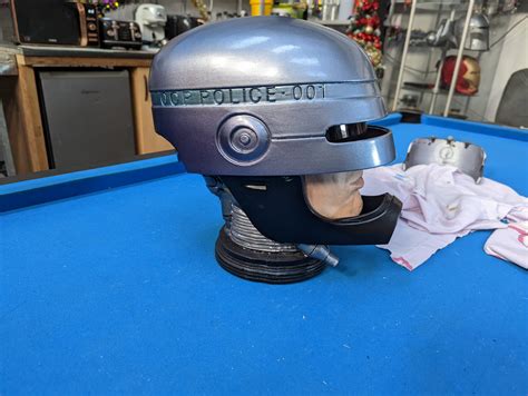 Robocop Helmet Project - DC Paint Solutions