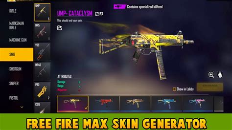 Free Fire Max Skin Generator (Get Free Skins) 2023 - POINTOFGAMER