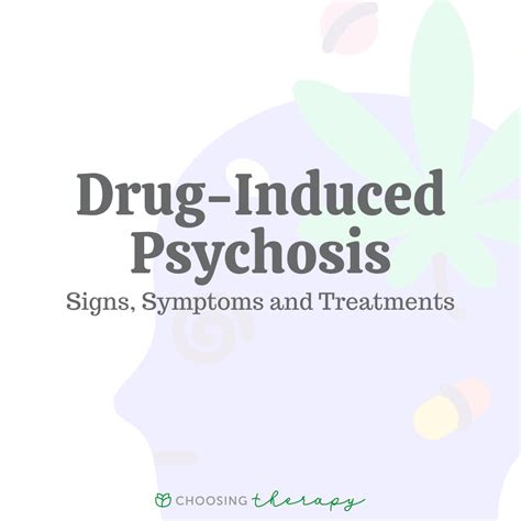 What Is Drug-Induced Psychosis?