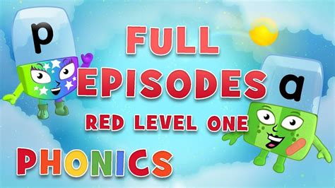 Alphablocks - Red Level One | Full Episodes 1-3 | #HomeSchooling ...