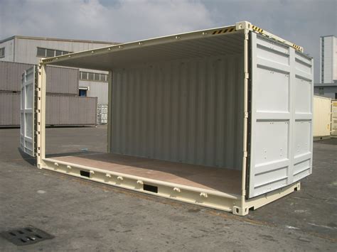 New 20ft Open Side High Cube Container | ABC Containers Perth