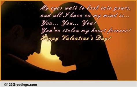 Romantic Valentine's Day Wish... Free For Him eCards, Greeting Cards ...