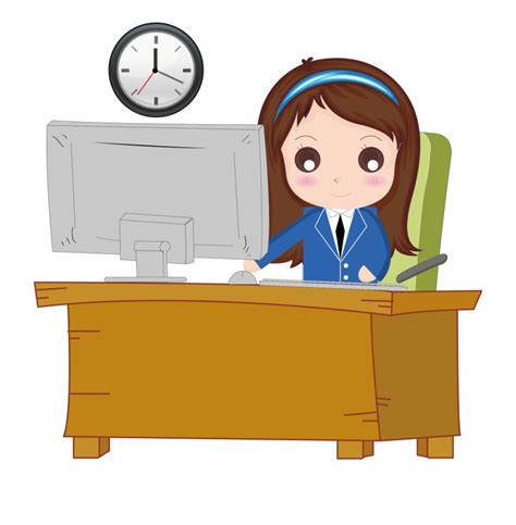 Cartoon Office Background