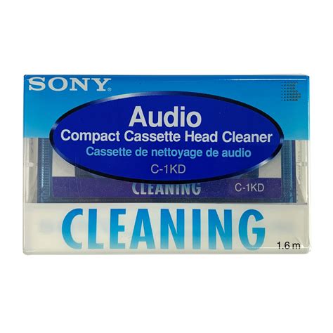 Sony Audio Cassette Head Cleaner - Retro Style Media