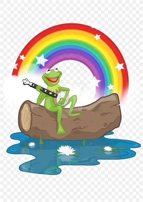 Kermit The Frog Rainbow Connection DeviantArt Artist, PNG, 1024x1448px ...