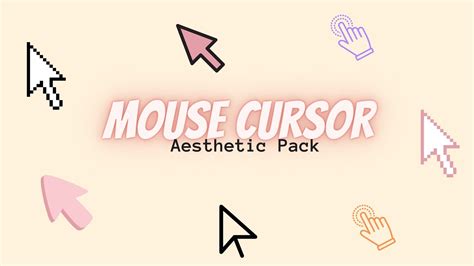 Mouse Cursor Aesthetic Pack (with Chroma Green Screen) | atelier-yuwa ...