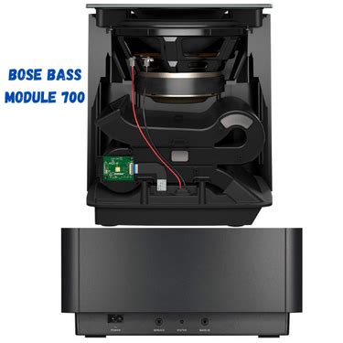 Bose Bass module 500 vs 700