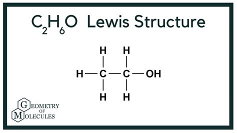 C2h6o Lewis Structure