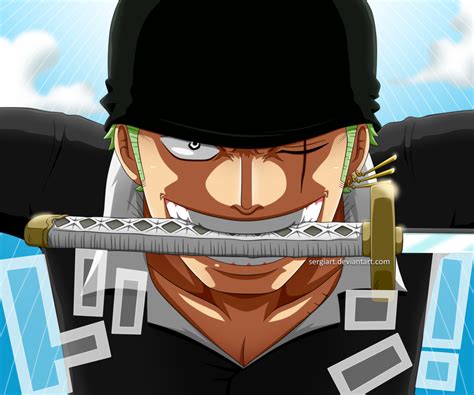 Zoro Roronoa Dressrosa! by KHDNOP on DeviantArt