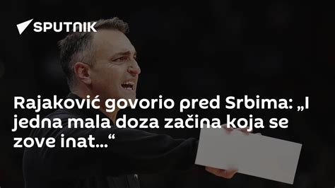 Darko Rajaković govorio pred Srbima