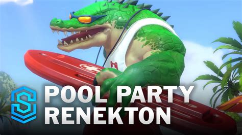 Pool Party Renekton Splash Art