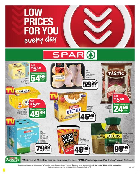 Spar Promotional Leaflet - Valid from 25.10 to 06.11 - Page nb 1 - za ...