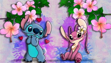 Stitch and Angel Wallpapers on WallpaperDog