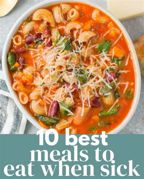 10 Best Meals to Eat When Sick - The Clean Eating Couple