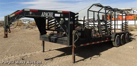 2007 Apache utility trailer in Pecos, TX | Item DB6918 sold | Purple Wave