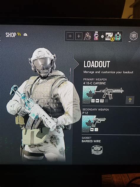 Show me a character that has an all black ice layout. : r/Rainbow6