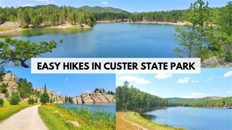 For 3+ easy hikes in Custer State Park walk the lakeshore trails! Black ...