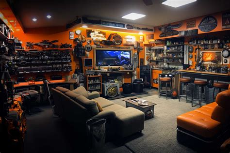 Transforming Your Garage into a Stylish Man Cave